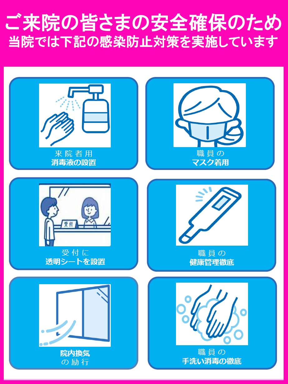 コロナ 感染 防止 策